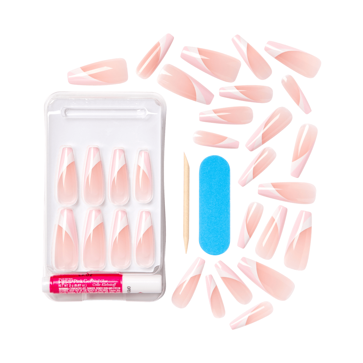 KISS Voguish Fantasy Nails - Galentines