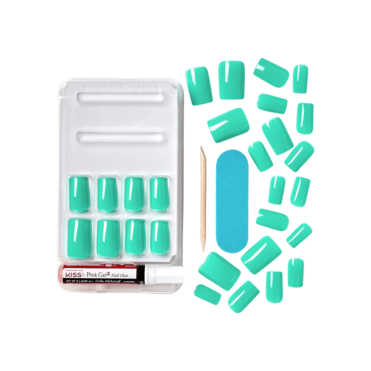KISS Gel Fantasy Sculpted Nails- Saturn