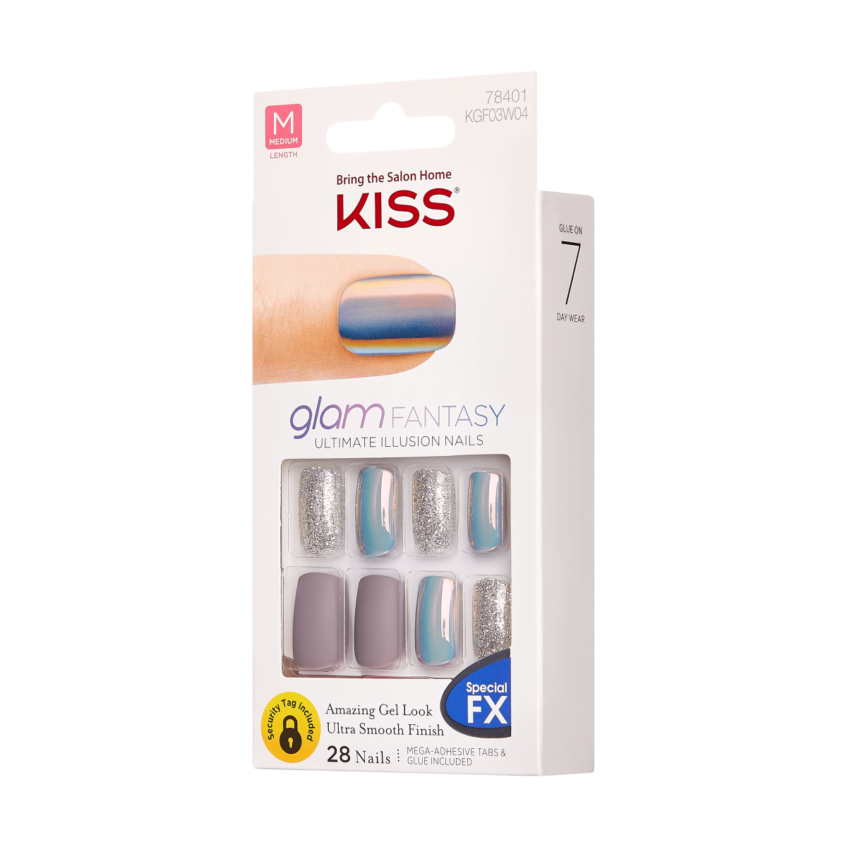 KISS Glam Fantasy Nails - Gimme Some Love