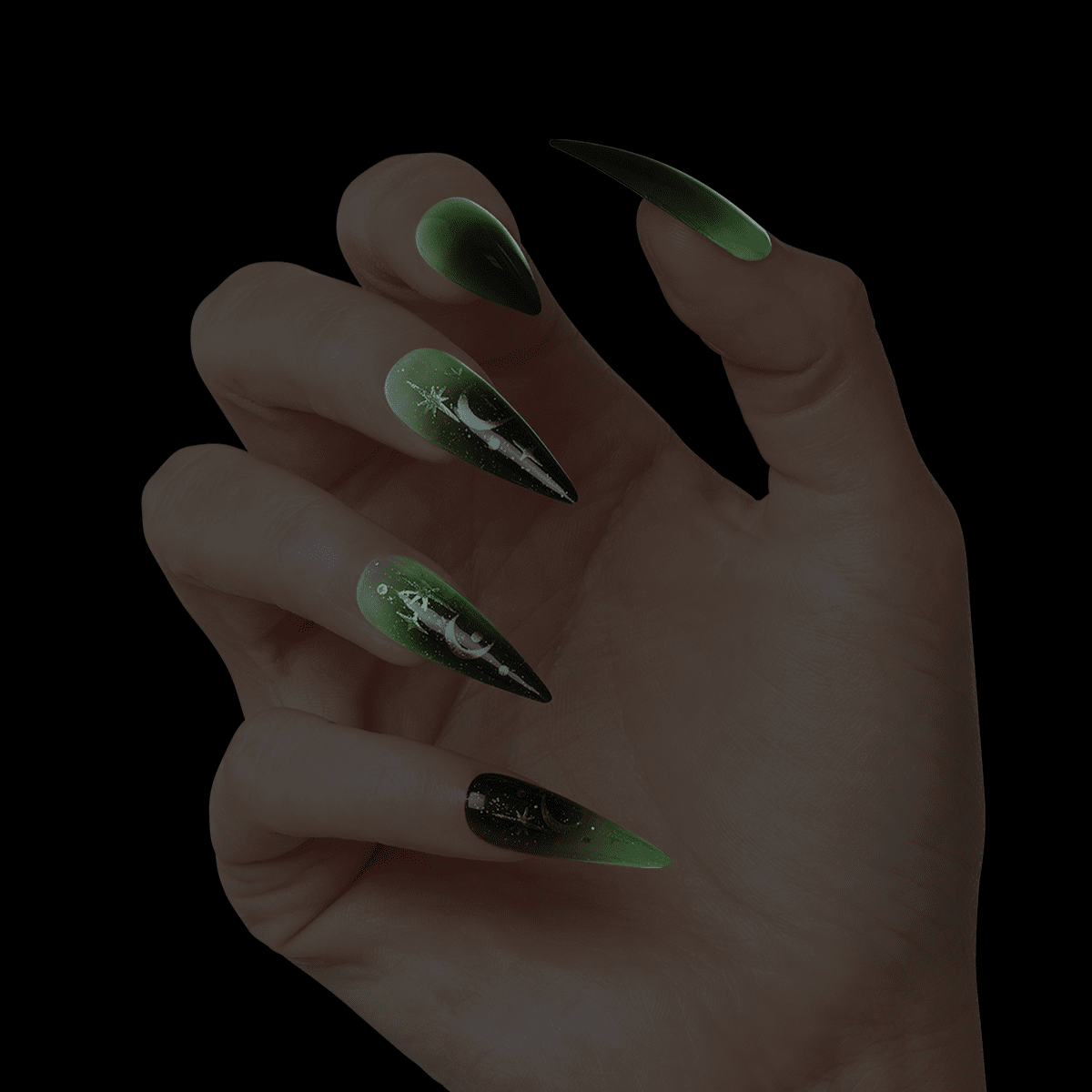 KISS Voguish Fantasy Halloween Nails - Zombees