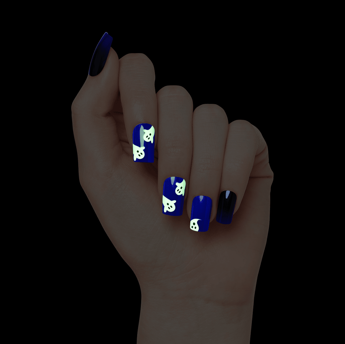 Salon Design Halloween Nails - Boo-doo
