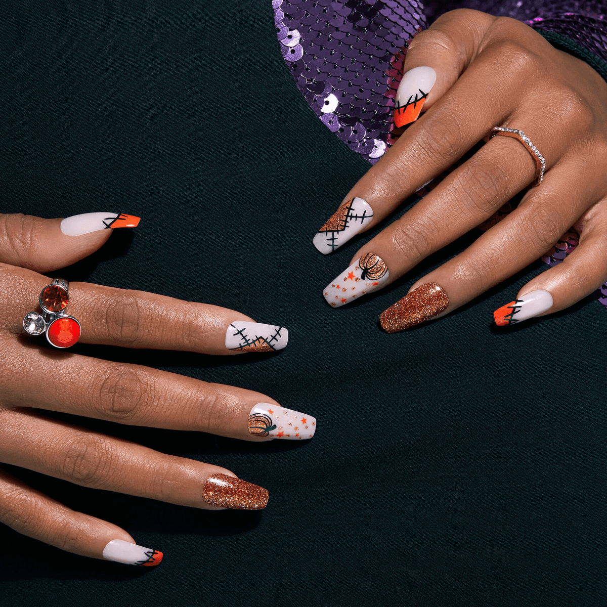 KISS Halloween Special Design Nails - Follow U