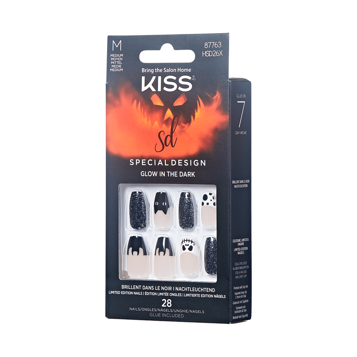 KISS Halloween Special Design Nails - Here&
