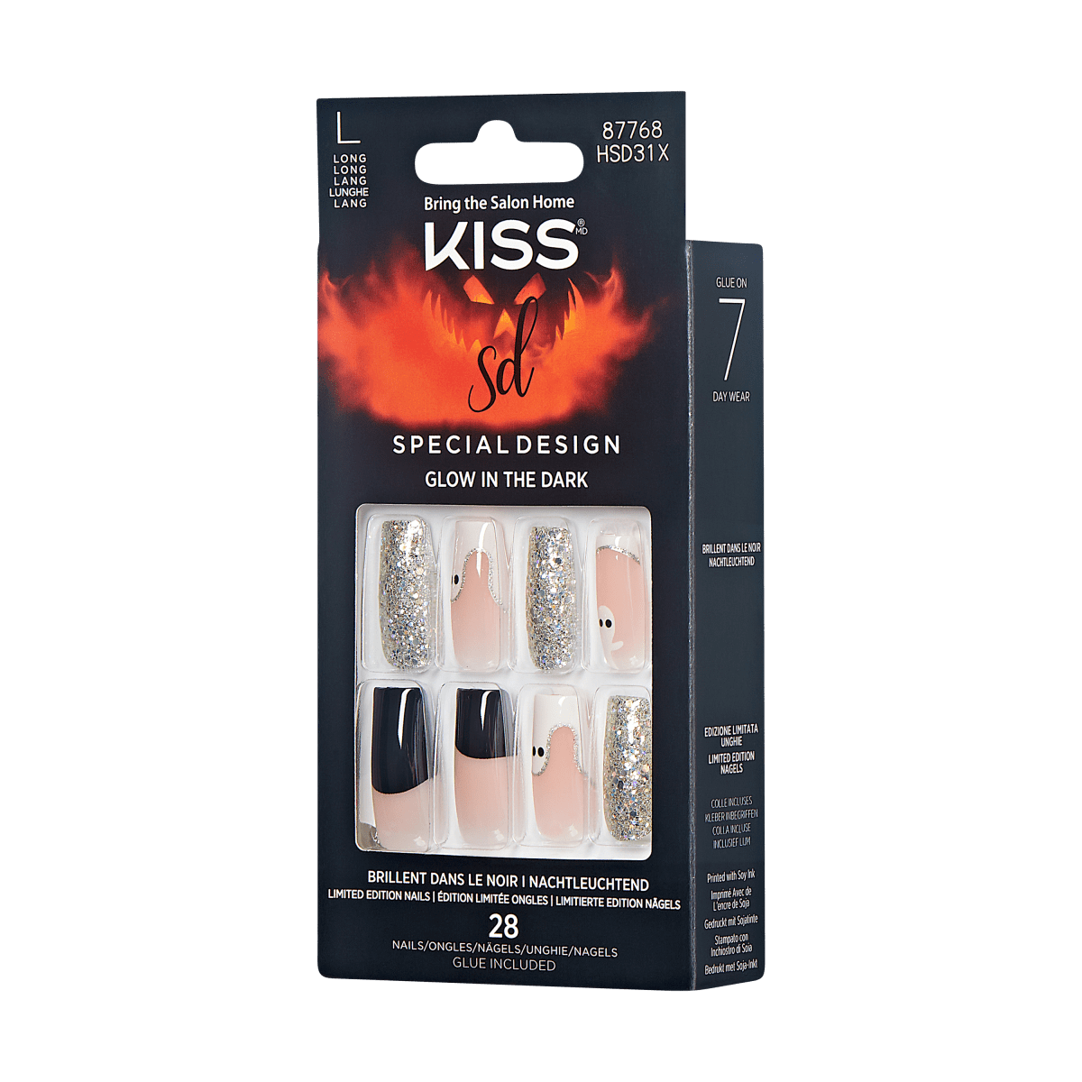 KISS Halloween Special Design Nails - Bad Dreams