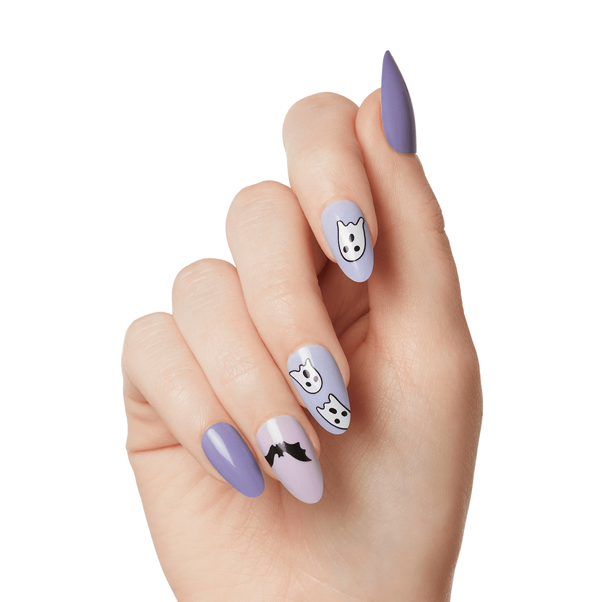 KISS Voguish Fantasy Halloween Nails - After midnight