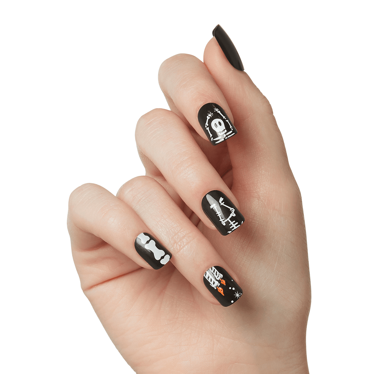 KISS Voguish Fantasy Glow-In-The-Dark Halloween Nails - The thing