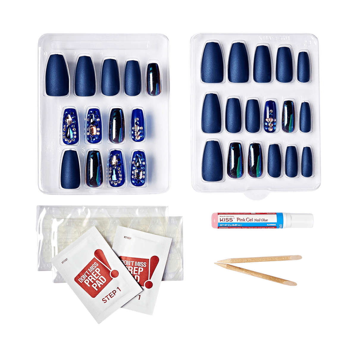 KISS Majestic Holiday Nails - Siren