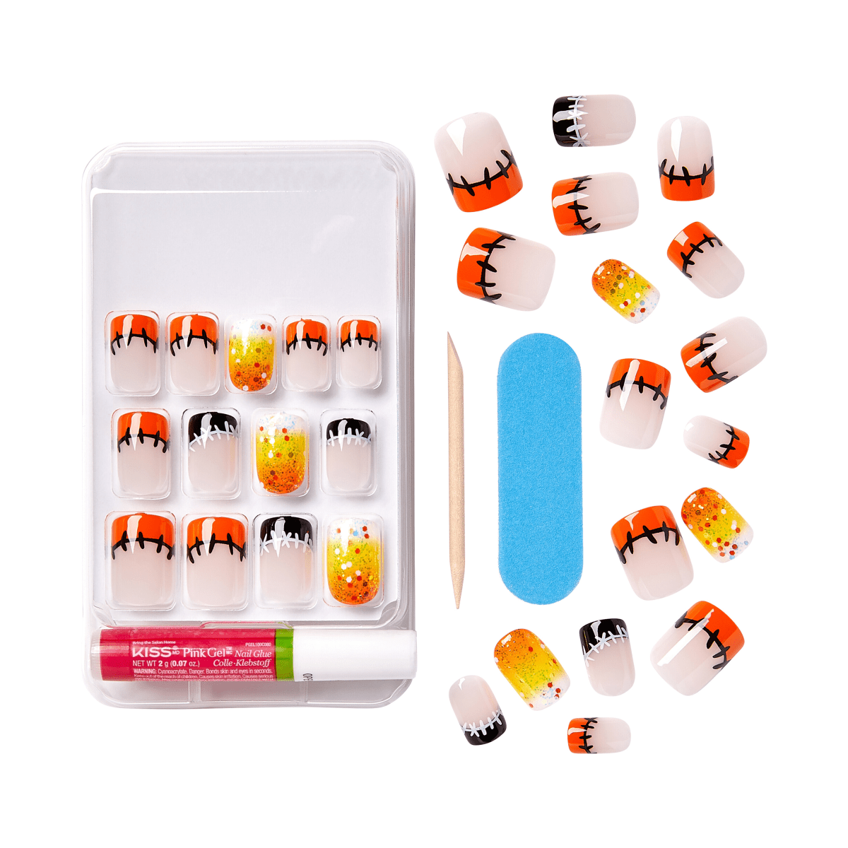 KISS Halloween Special Design Nails - You&