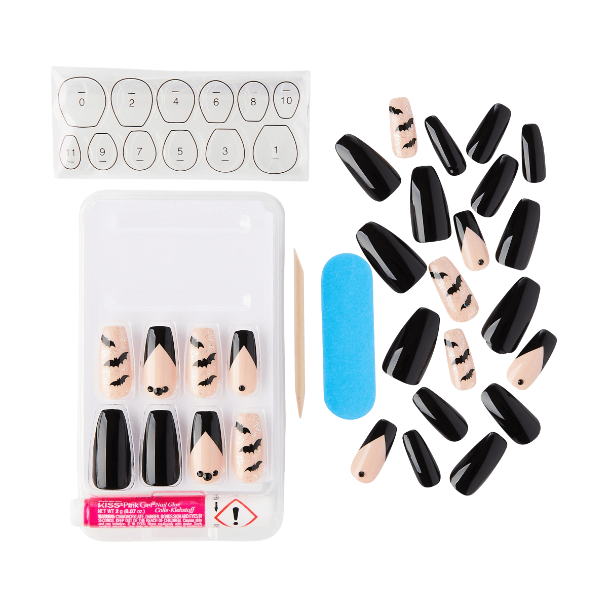 KISS Halloween Special Design Nails - Ghostin&