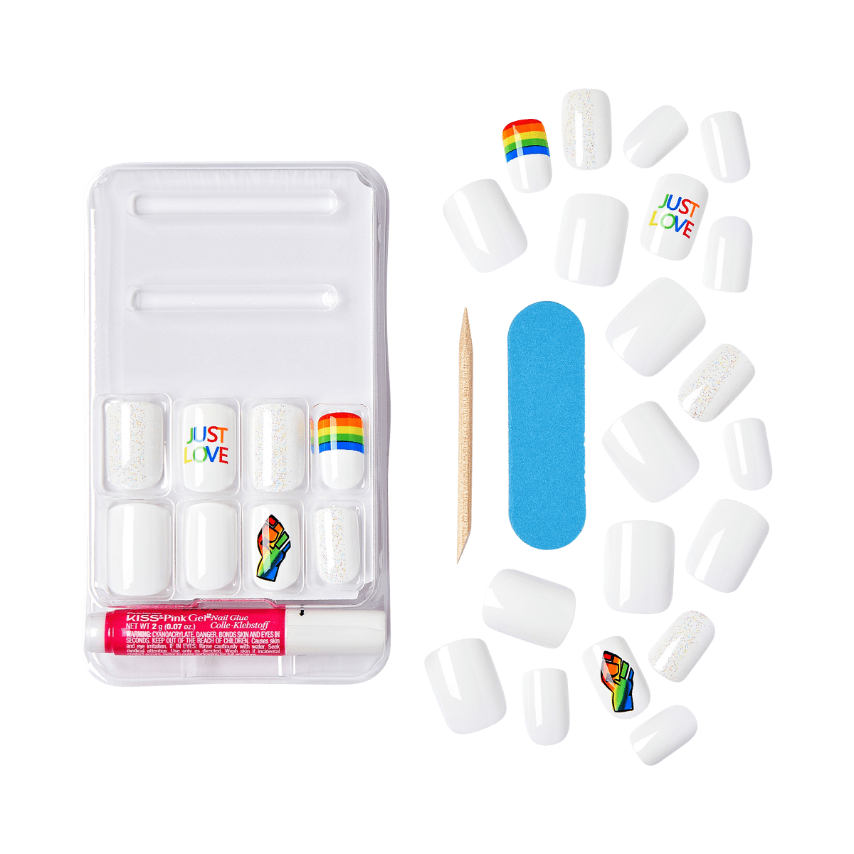 KISS Special Design Nails - Pride & Joy