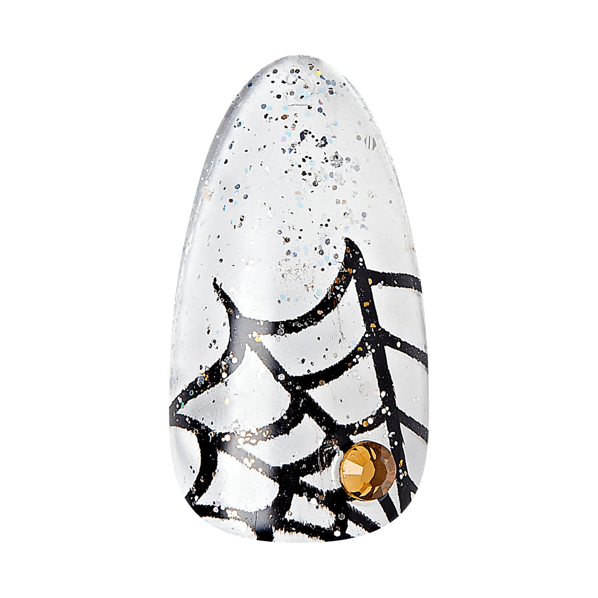 KISS Voguish Fantasy Glow-In-The-Dark Halloween Nails - Devilish