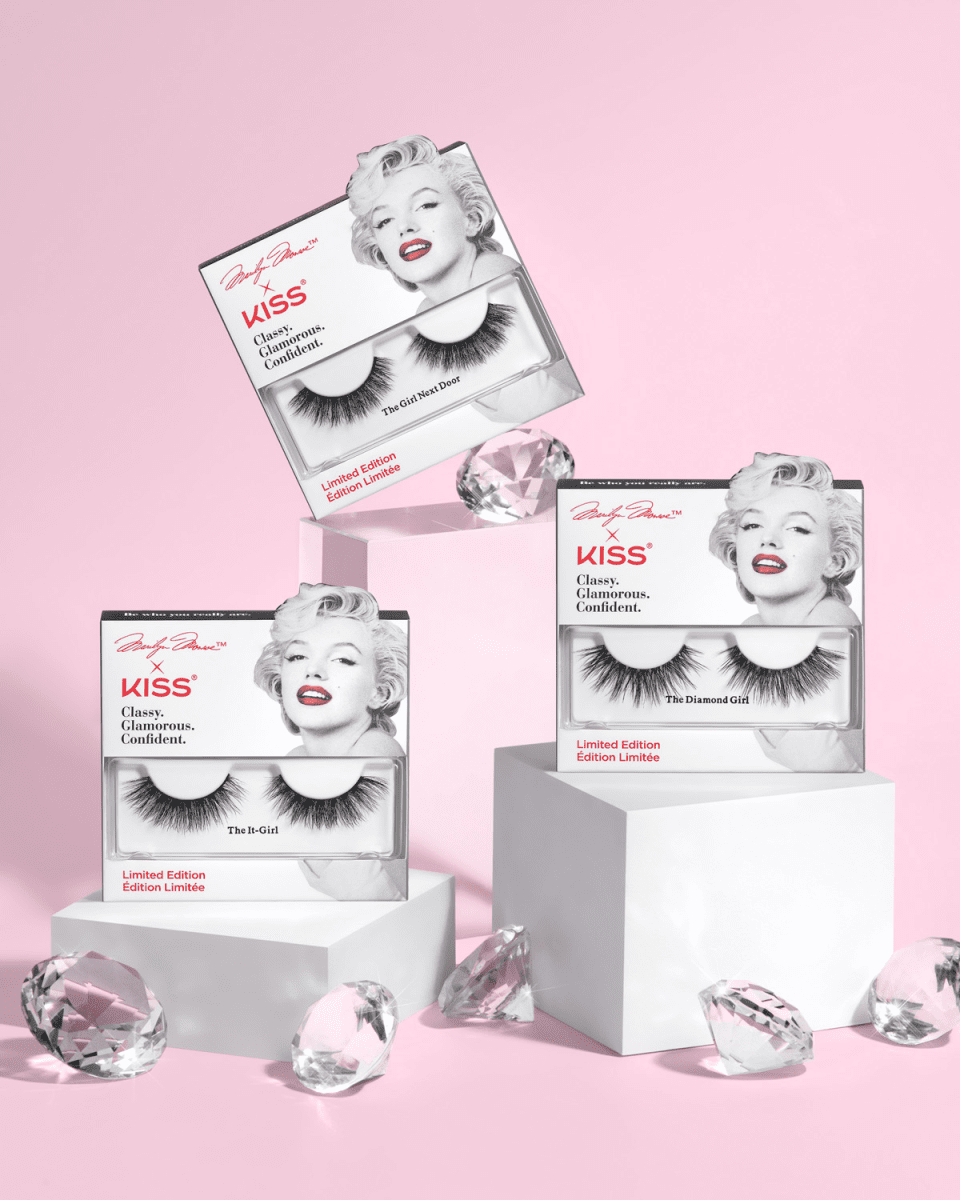 Marilyn Monroe x KISS Limited Edition Lashes - The Girl Next Door