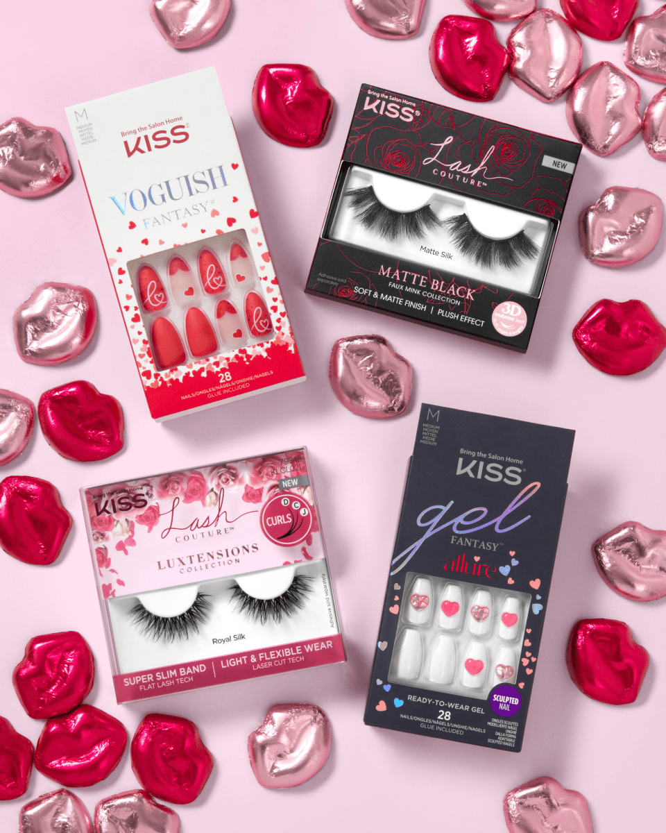 KISS Lash Couture Matte Black Valentine - Matte Silk