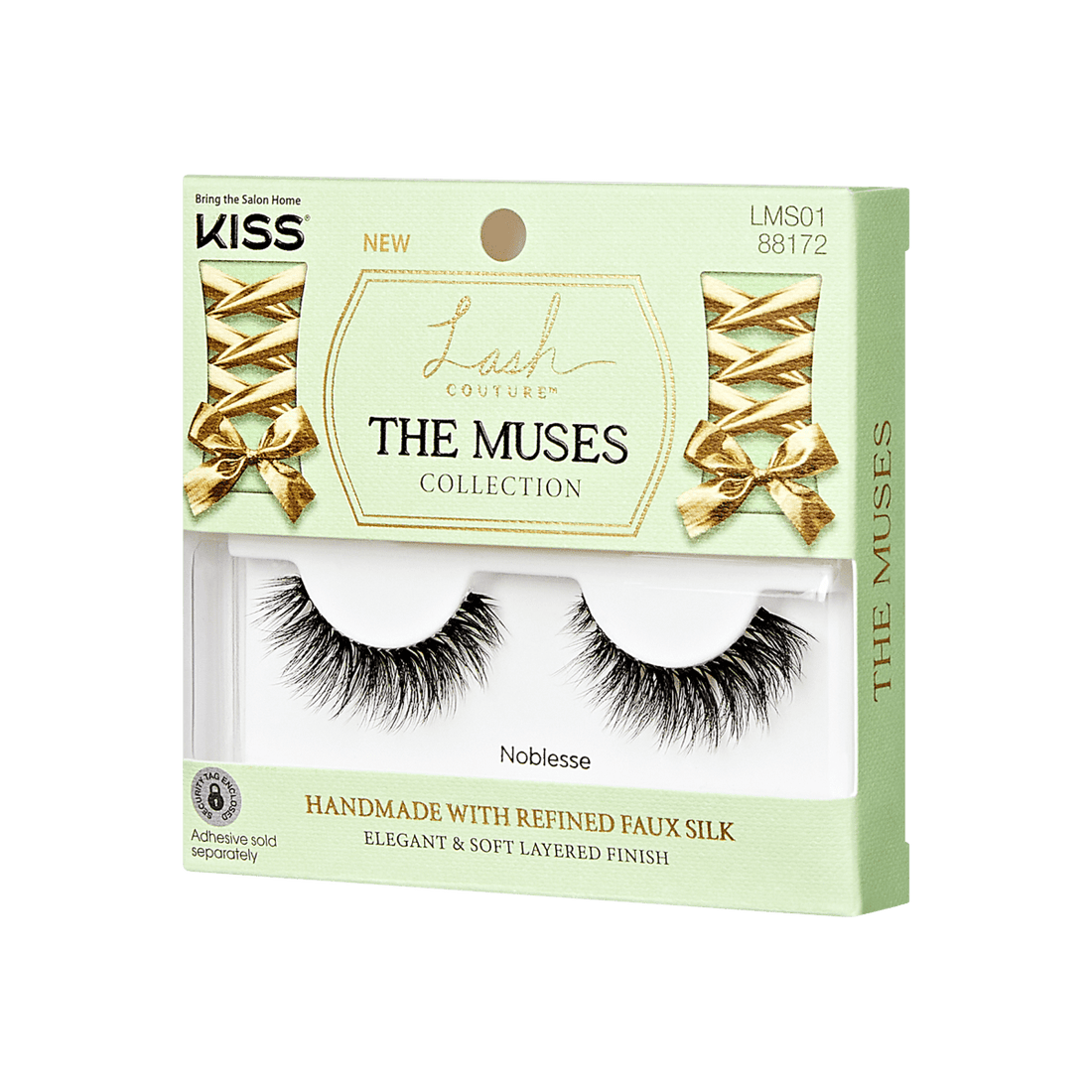 KISS Lash Couture The Muses, False Eyelashes, Noblesse, 12mm, 1 Pair