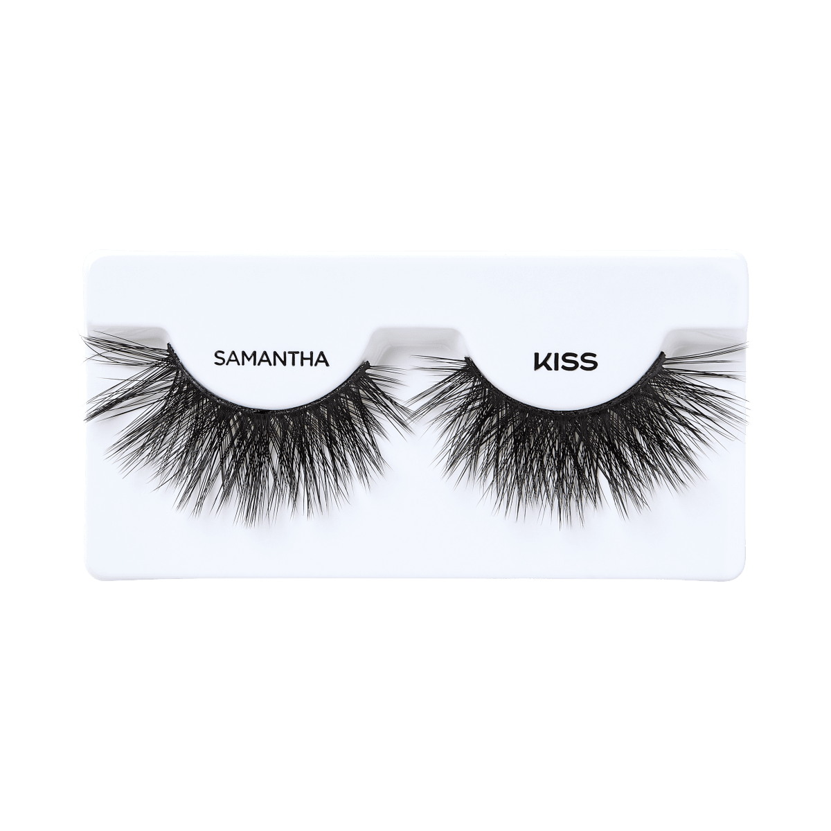 KISS Halloween False Eyelashes - Samantha (Crisscross Cat-Eye)
