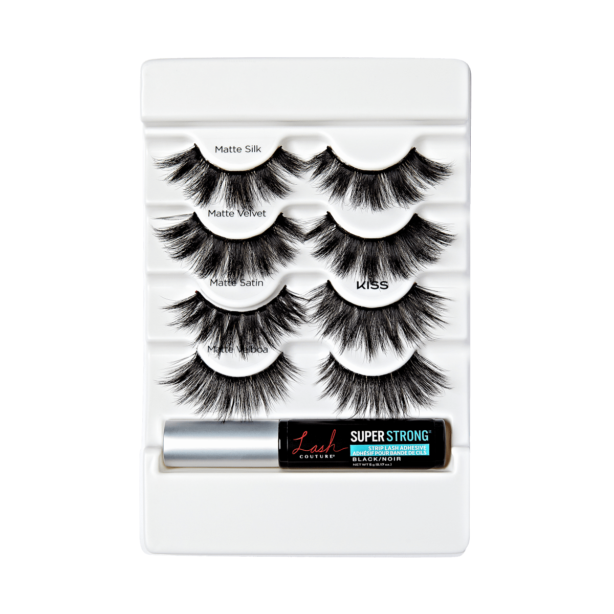 KISS Lash Couture Holiday 3D Matte Multipack - Black