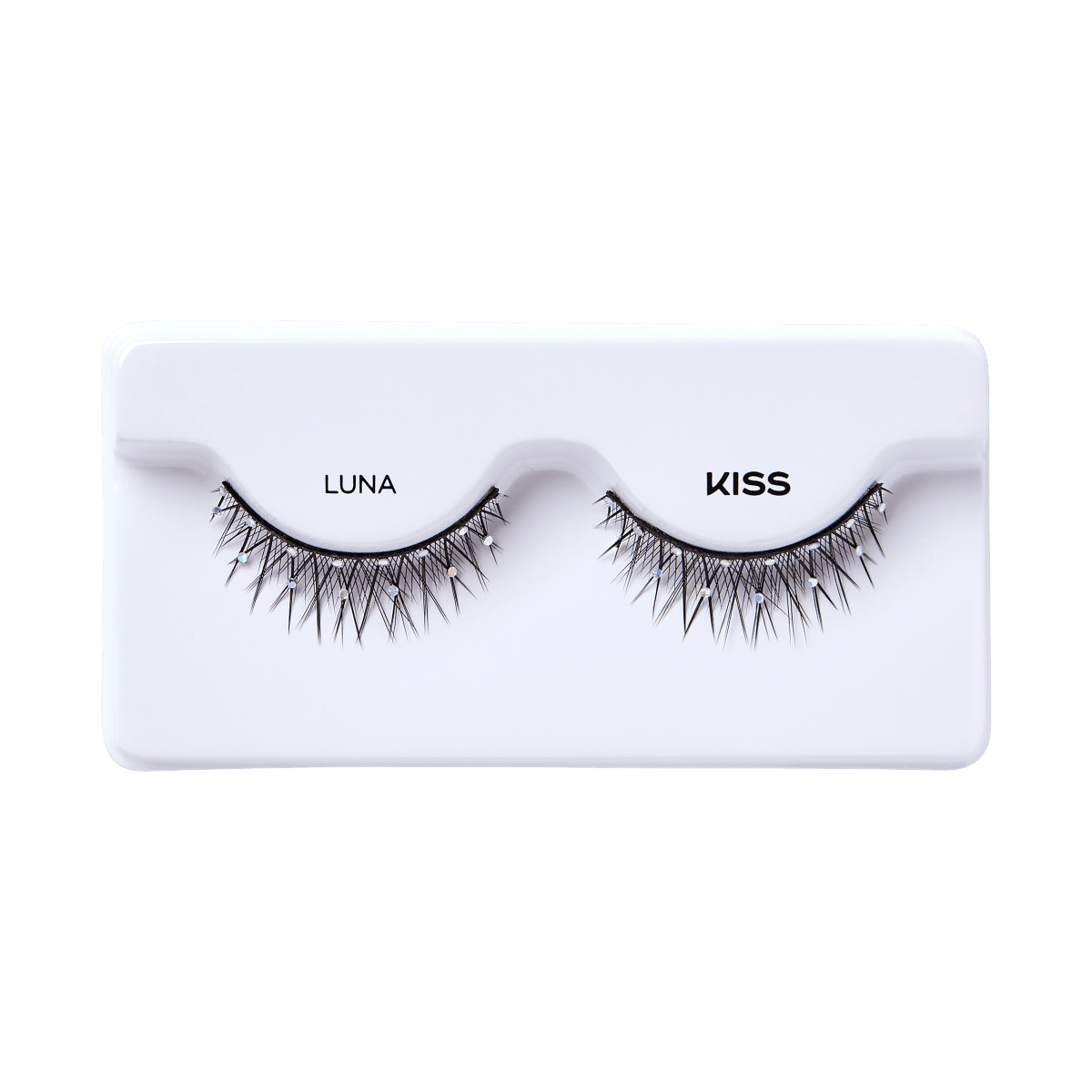 KISS Halloween False Eyelashes - Luna (Sequined)