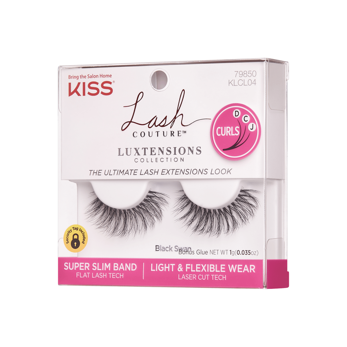 KISS Lash Couture LuXtension - Strip 04 Black Swan