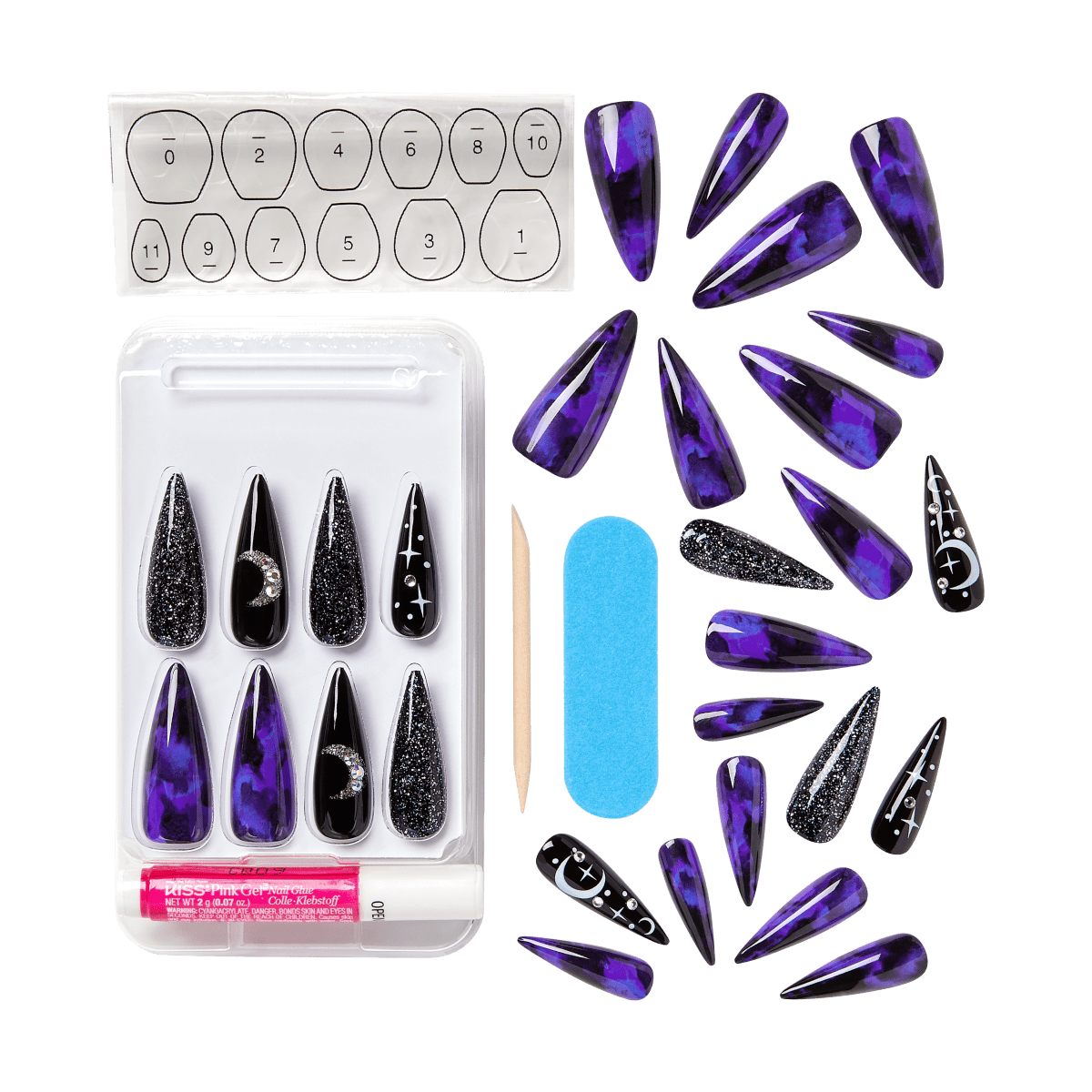 KISS Halloween Special Design Nails - Be Prepared