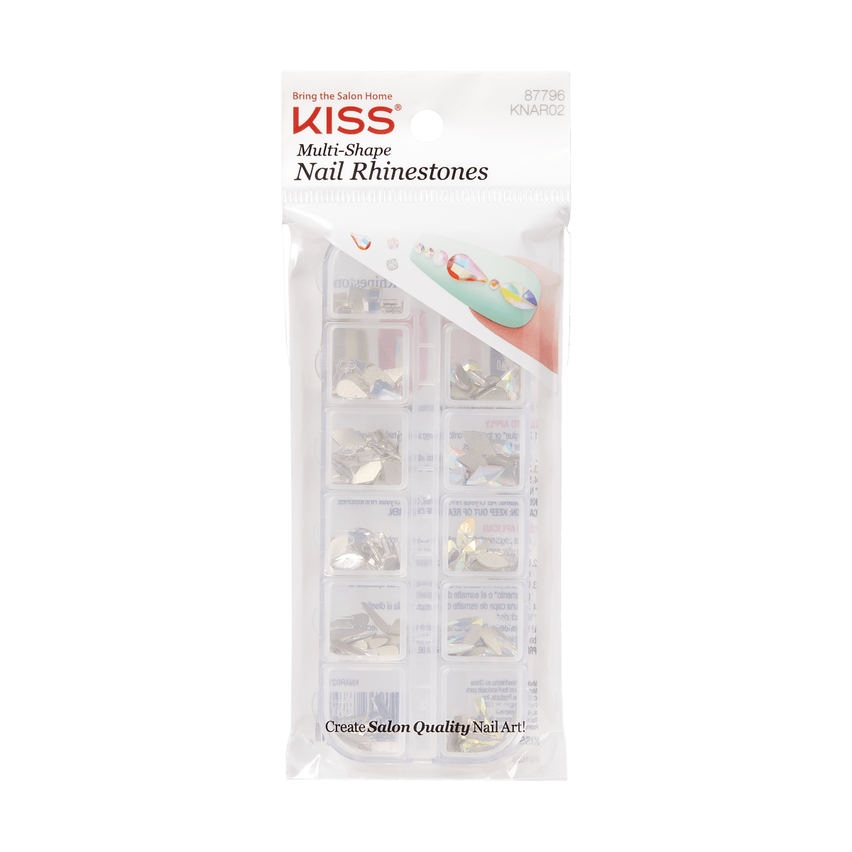 KISS Multi-Shape Nail Art- Rhinestones
