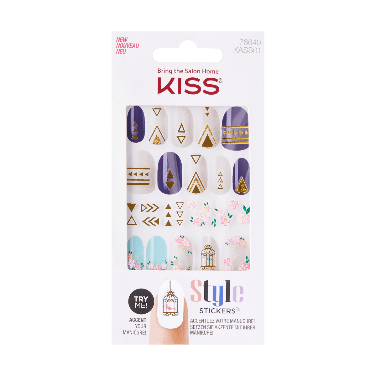 KISS Style Stickers - Glow Up
