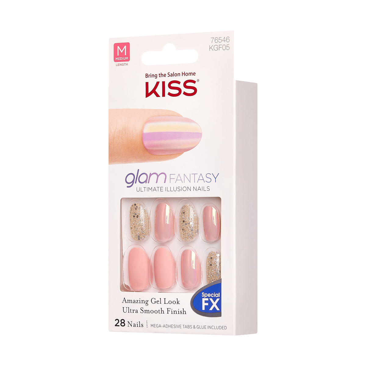 KISS Glam Fantasy Special FX Nails - Higher Love