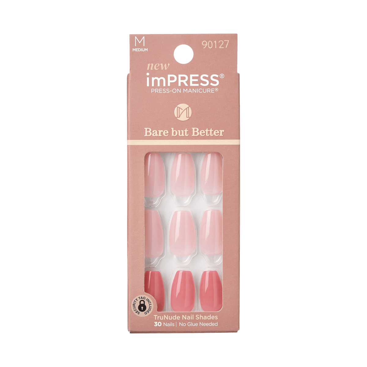 imPRESS Bare but Better Press-on Manicure- Basic as Usual