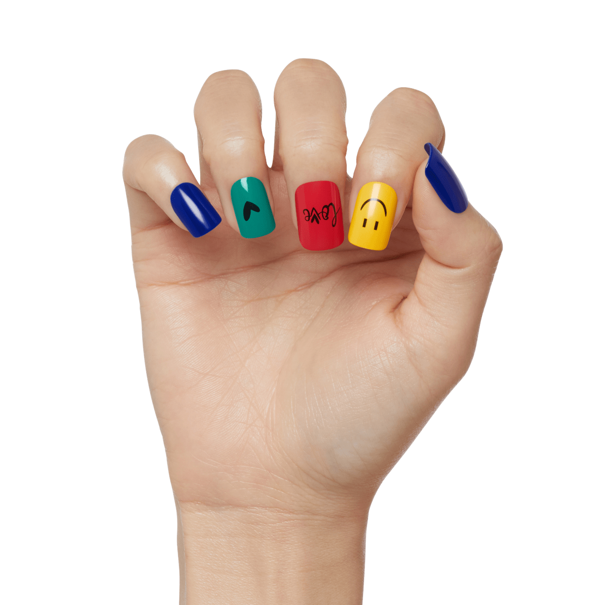 KISS Voguish Fantasy Nails, Wider Fit - Ego