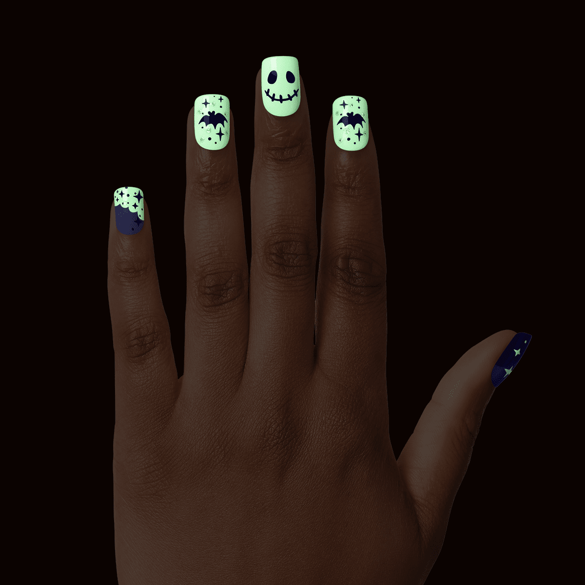 KISS Voguish Fantasy Halloween Nails - Boo-tiful