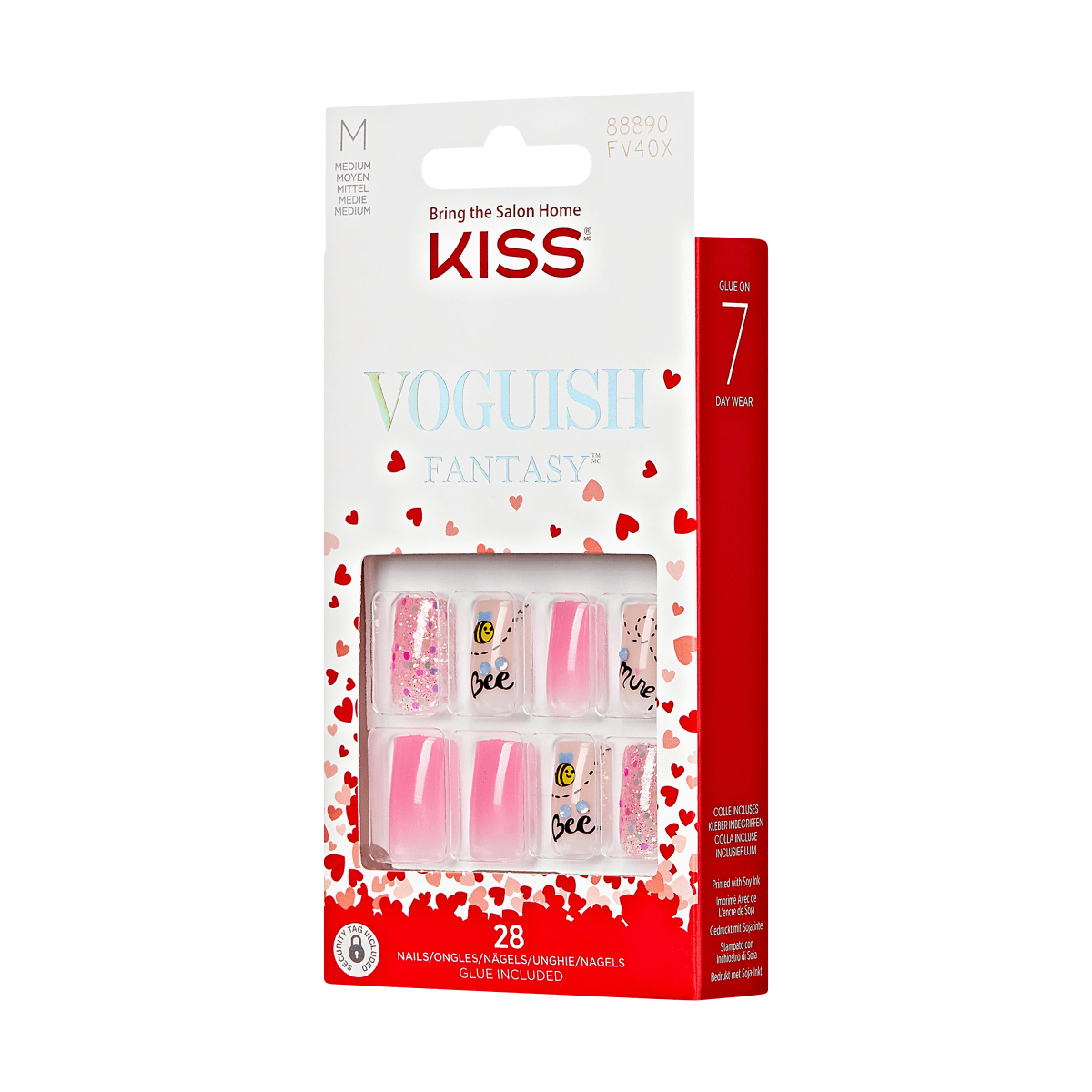 KISS Voguish Fantasy Nails - Crush