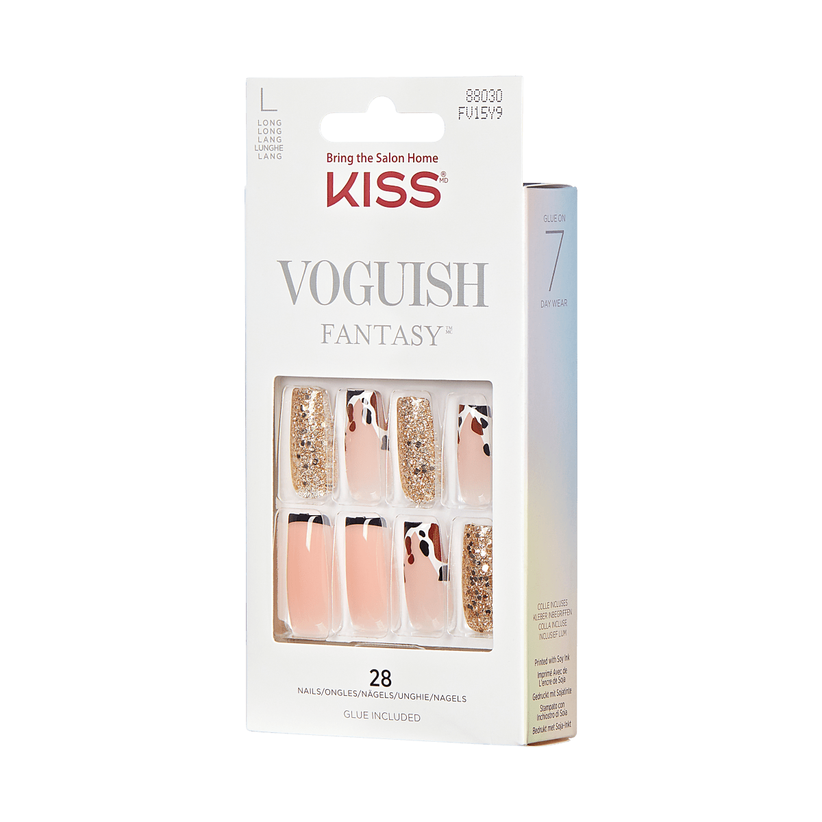 KISS Voguish Fantasy Nails - Tortoise