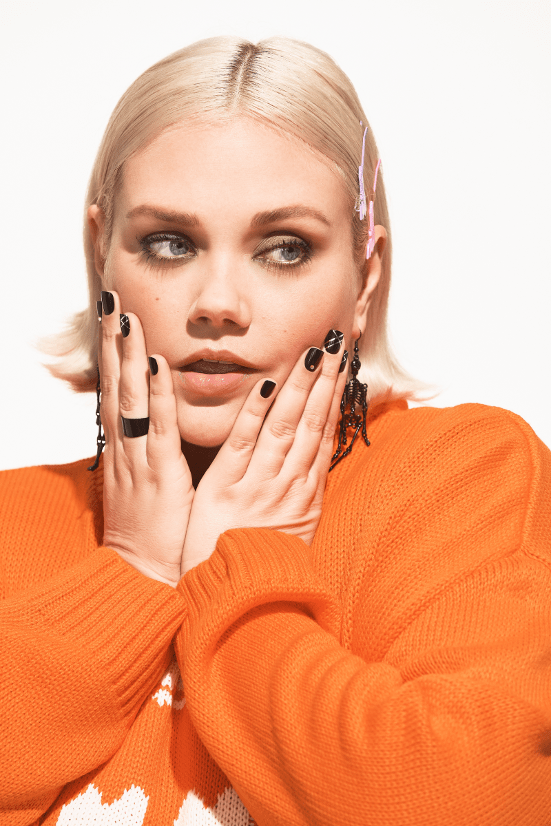 imPRESS Press-On Manicure Halloween - Burning Bones
