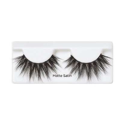 KISS Lash Couture 3D Matte, False Eyelashes, Matte Satin, 16mm, 1 Pair
