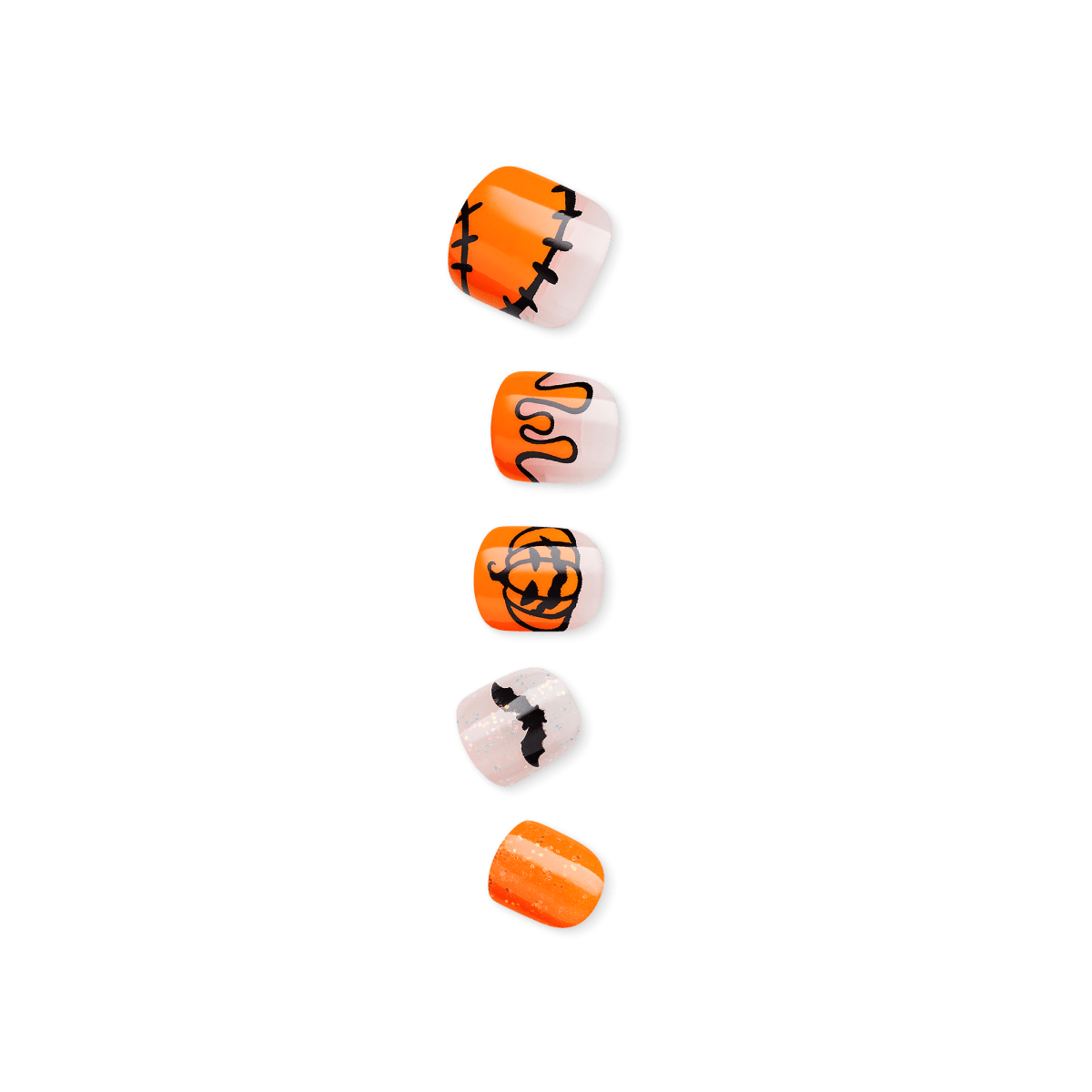 imPRESS MINI Halloween Press-On Manicure for Kids - Make Believe