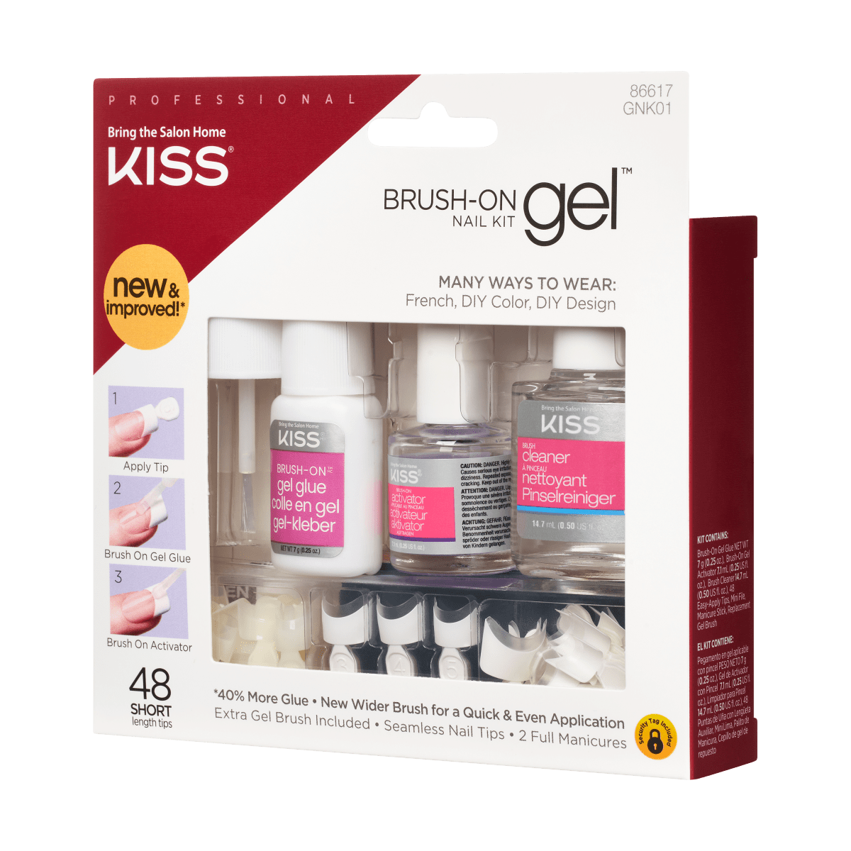 KS Brush-On Gel Nail Kit