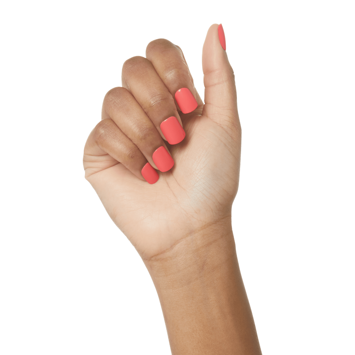imPRESS Color Press-on Manicure - Salmon