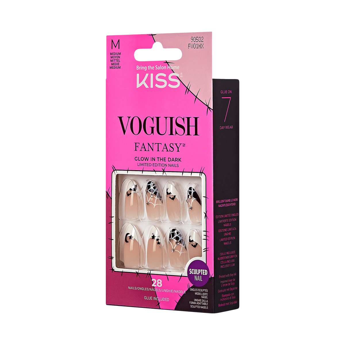 KISS Voguish Fantasy Halloween Nails - Howl-a-ween
