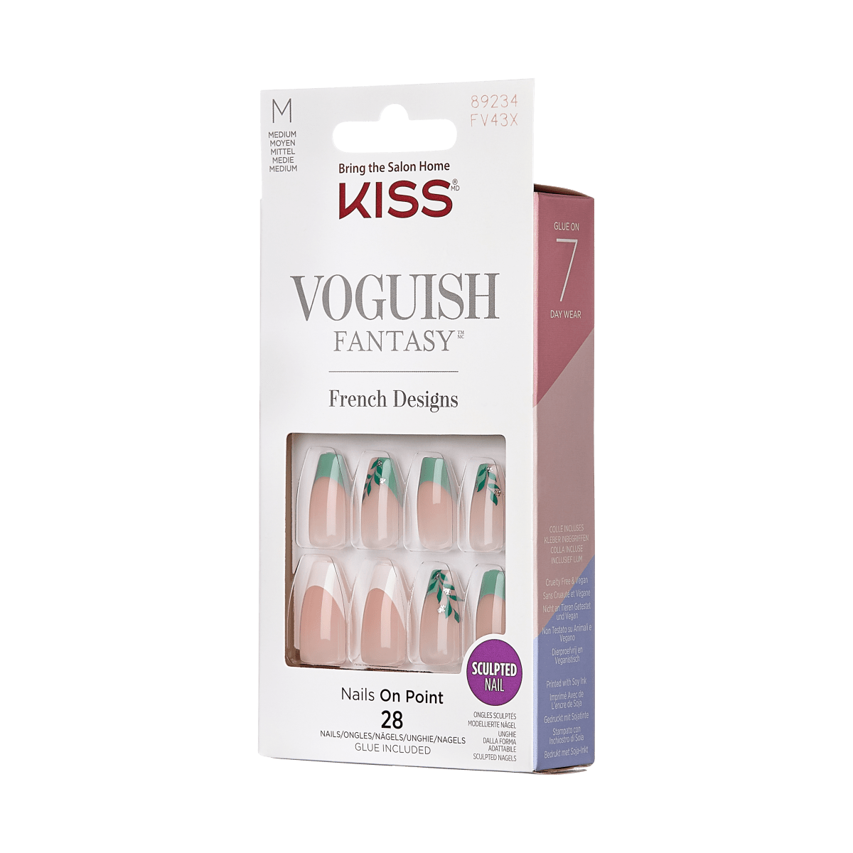 KISS Voguish Fantasy Nails - Blooming