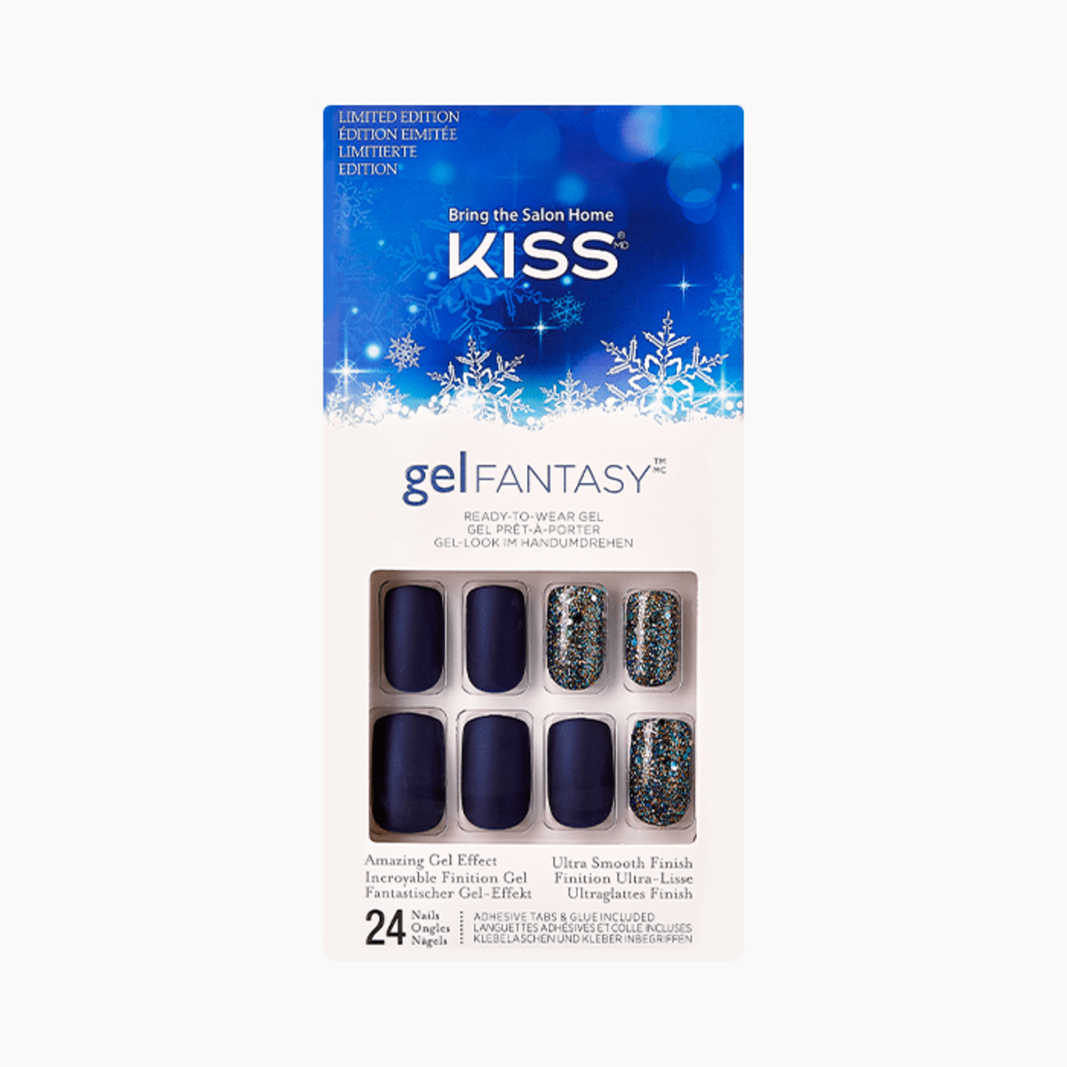KISS Gel Fantasy - White Christmas