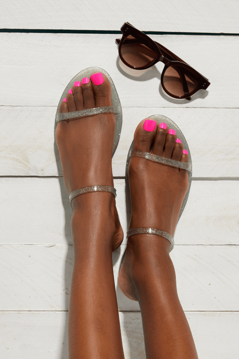 imPRESS Color Press-On Pedicure - Spun Sugar