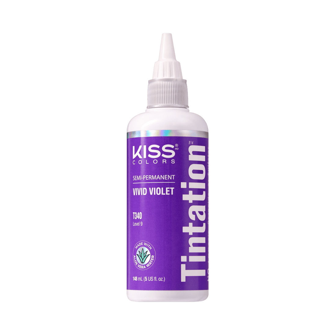 KISS Colors &amp; Care Tintation Semi-Permanent Color - Vivid Violet