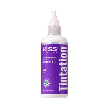 KISS Colors &amp; Care Tintation Semi-Permanent Color - Vivid Violet