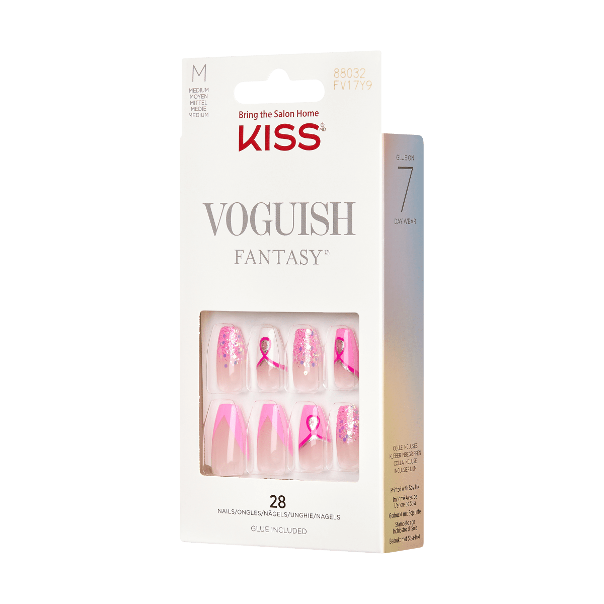 KISS Voguish Fantasy Limited Edition Nails - Pink Love