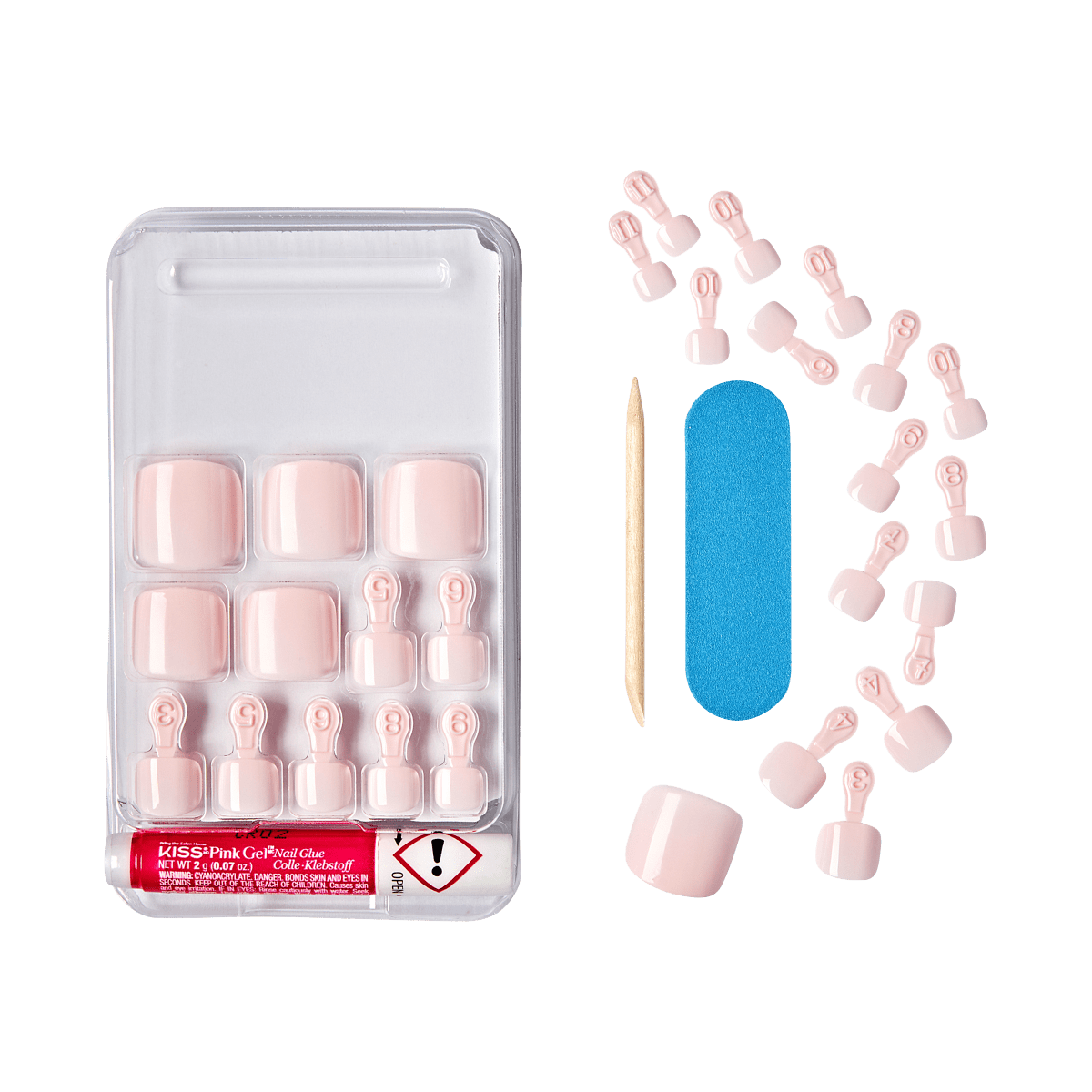 KISS Gel Fantasy Toenails - Try Everything