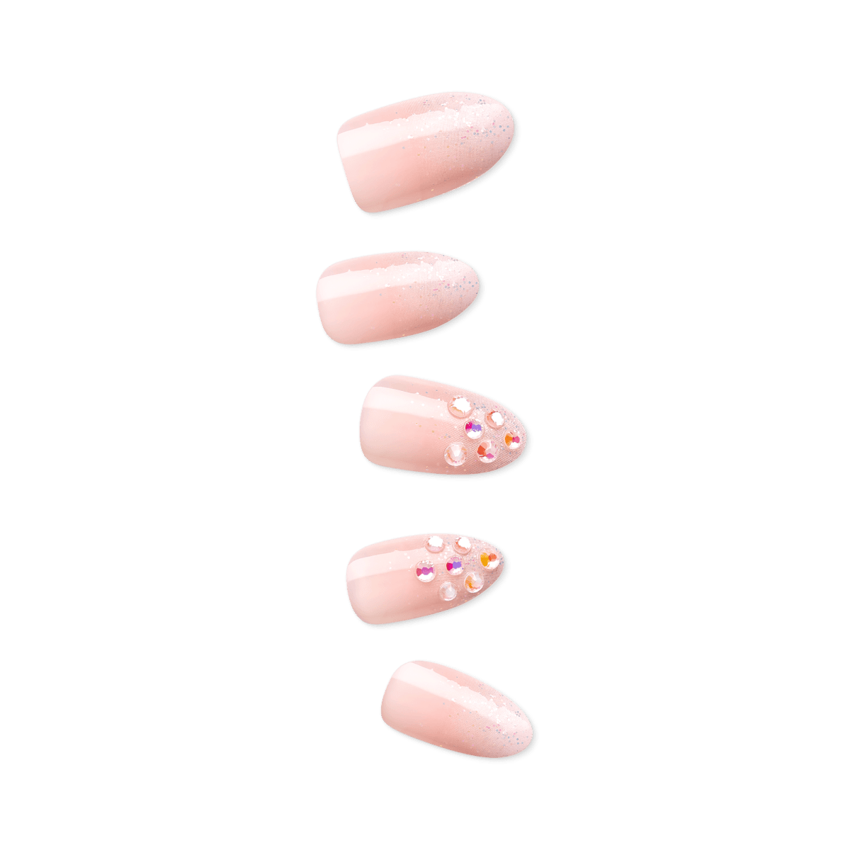 glow in the dark stick on nails
