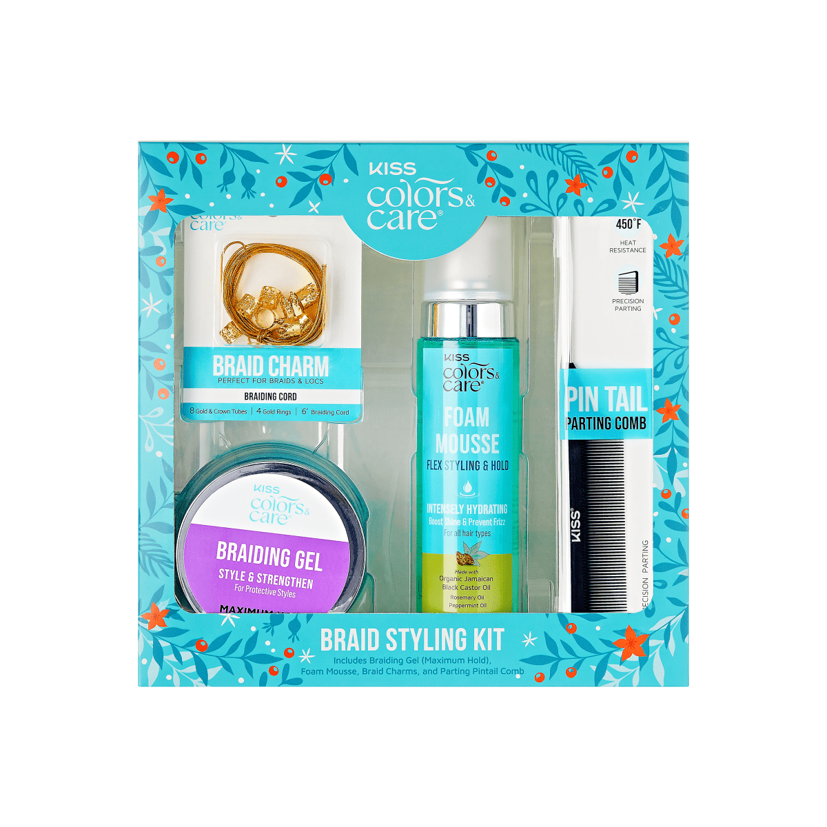KISS Colors & Care Braiding Kit