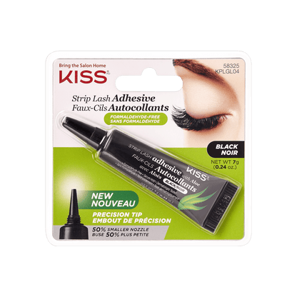 KISS Strip Lash Adhesive with Aloe - Latex Black