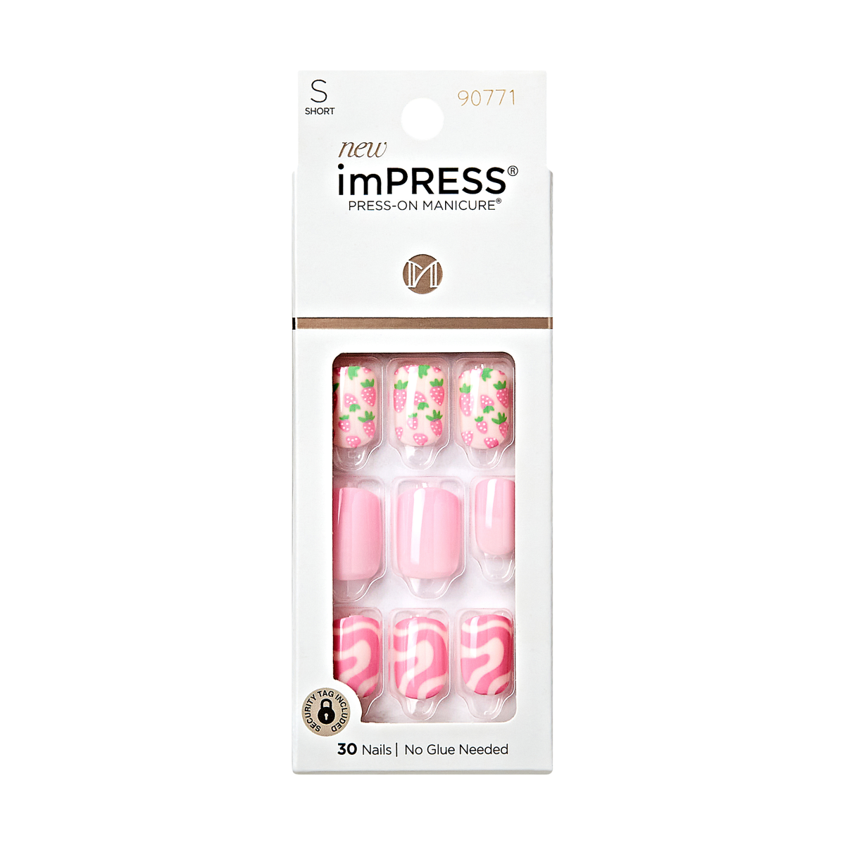 imPRESS Press-On Manicure 10th Mani-Versary Collection - Strawberry Patch