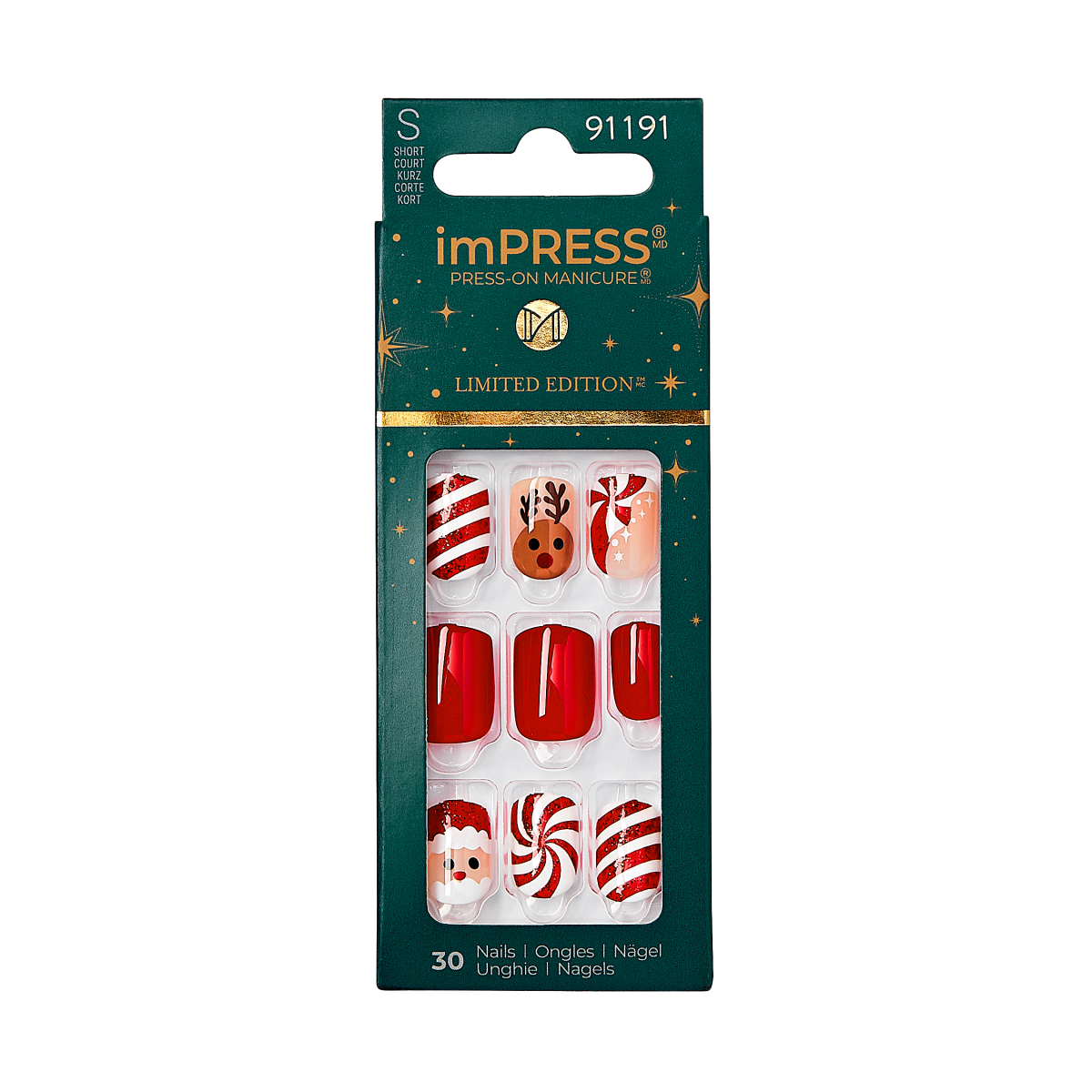 imPRESS Holiday Press-On Manicure - Adorabell