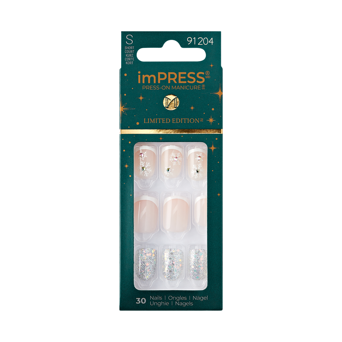 imPRESS Holiday Press-On Manicure - Jolly Holiday